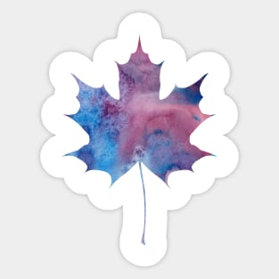 Maple leaf Sticker